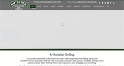 Desktop Screenshot of kutscherdrilling.com